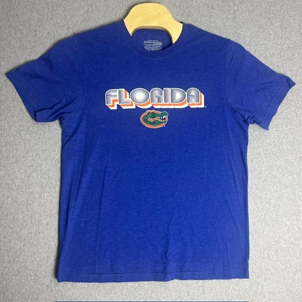 Florida Gators Me's Royal Blue‎ NCAA College Tee Shirt Size X-Large